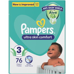 Pampers Active Baby Jumbo Pack Size 3 76s