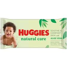 Huggies Baby Wipes 56's Natural Care