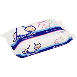 Bennetts Baby Wet Wipes 80s 