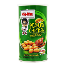 Koh-Kae Chicken Coated Flavour Peanuts 180g x 5cans