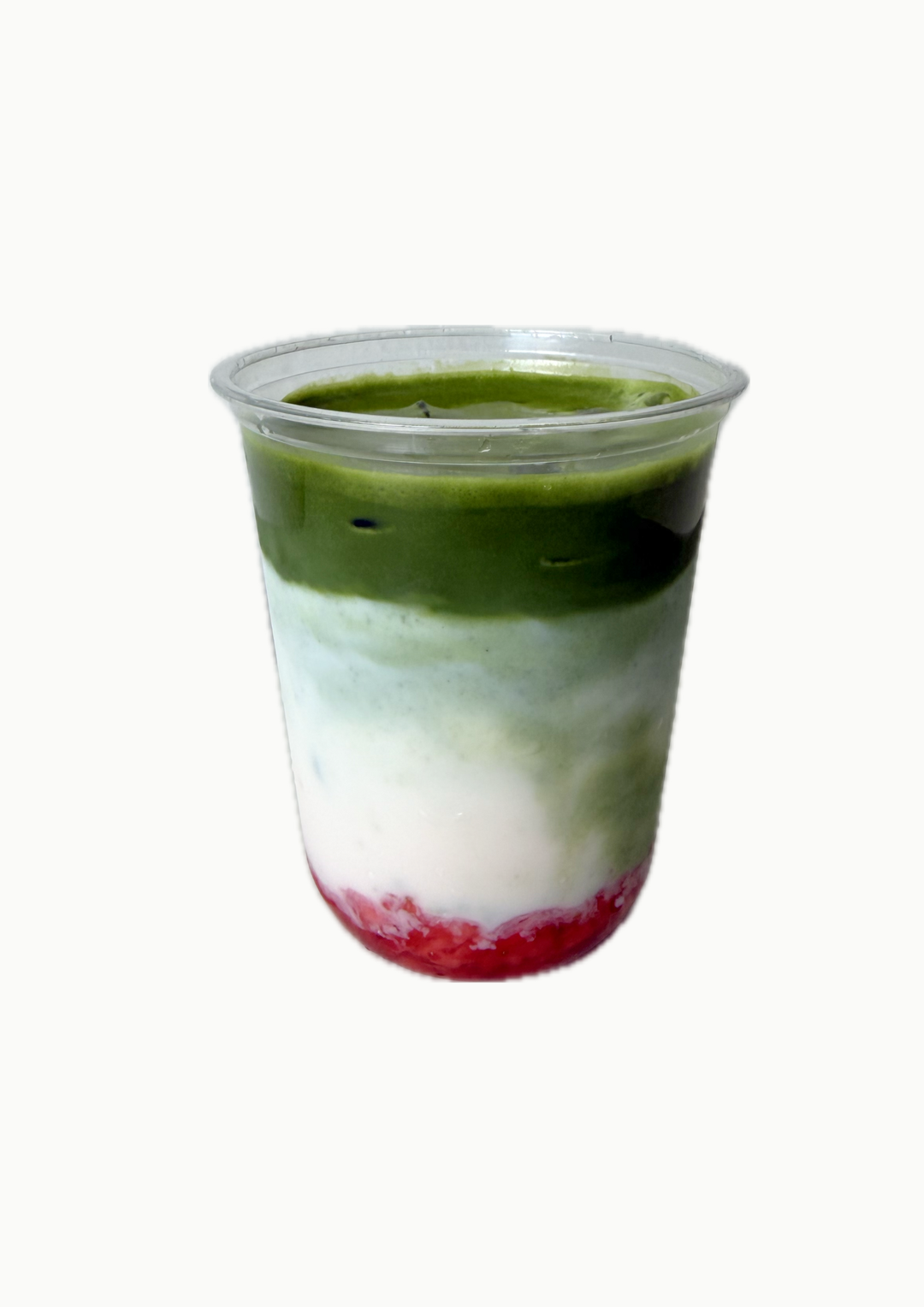 strawberry matcha latte 
