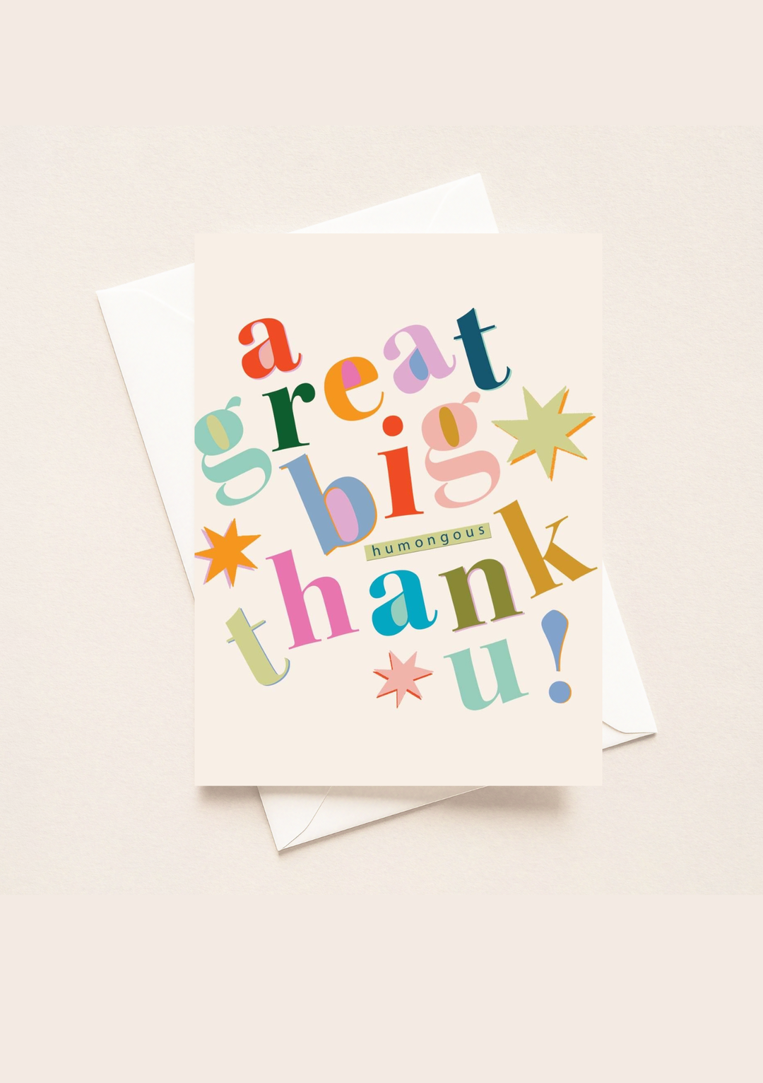 Great Big Thank you Card (A5)