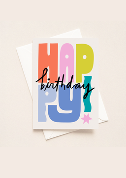 Happy Birthday Card (A5)