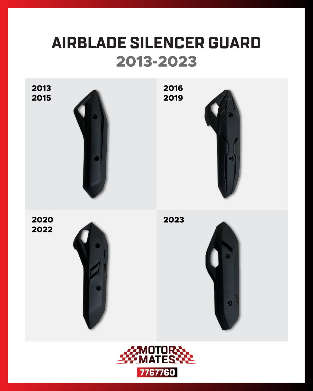 Airblade Silencer Guard 2013-2025