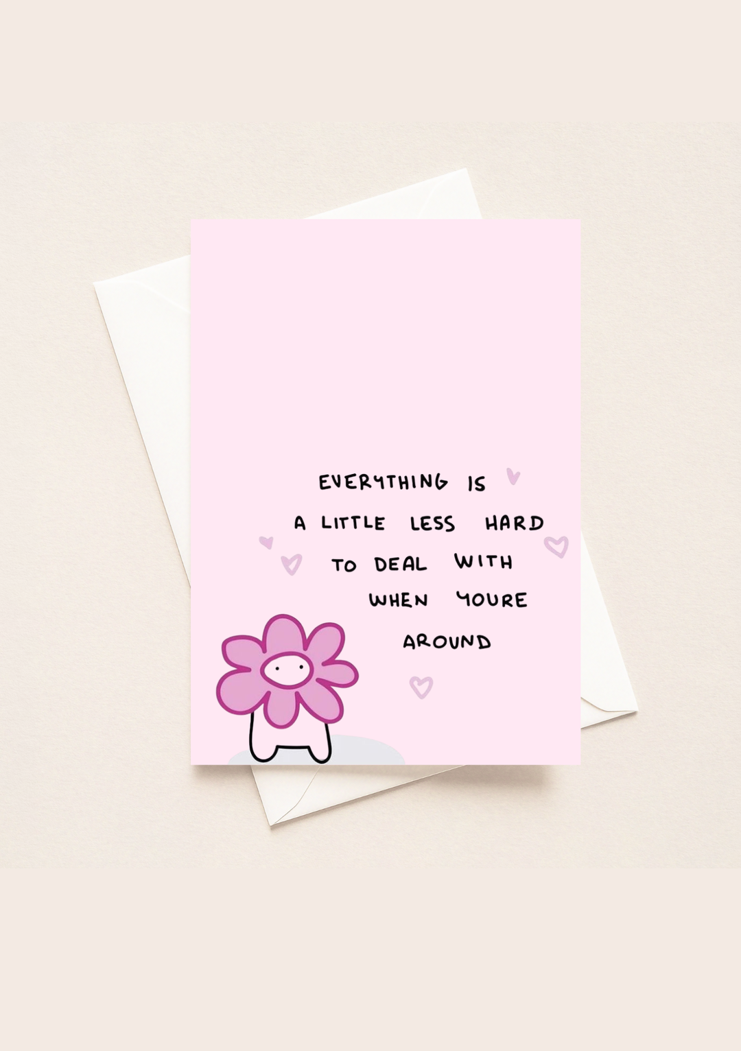 When You're Around Card (A5)