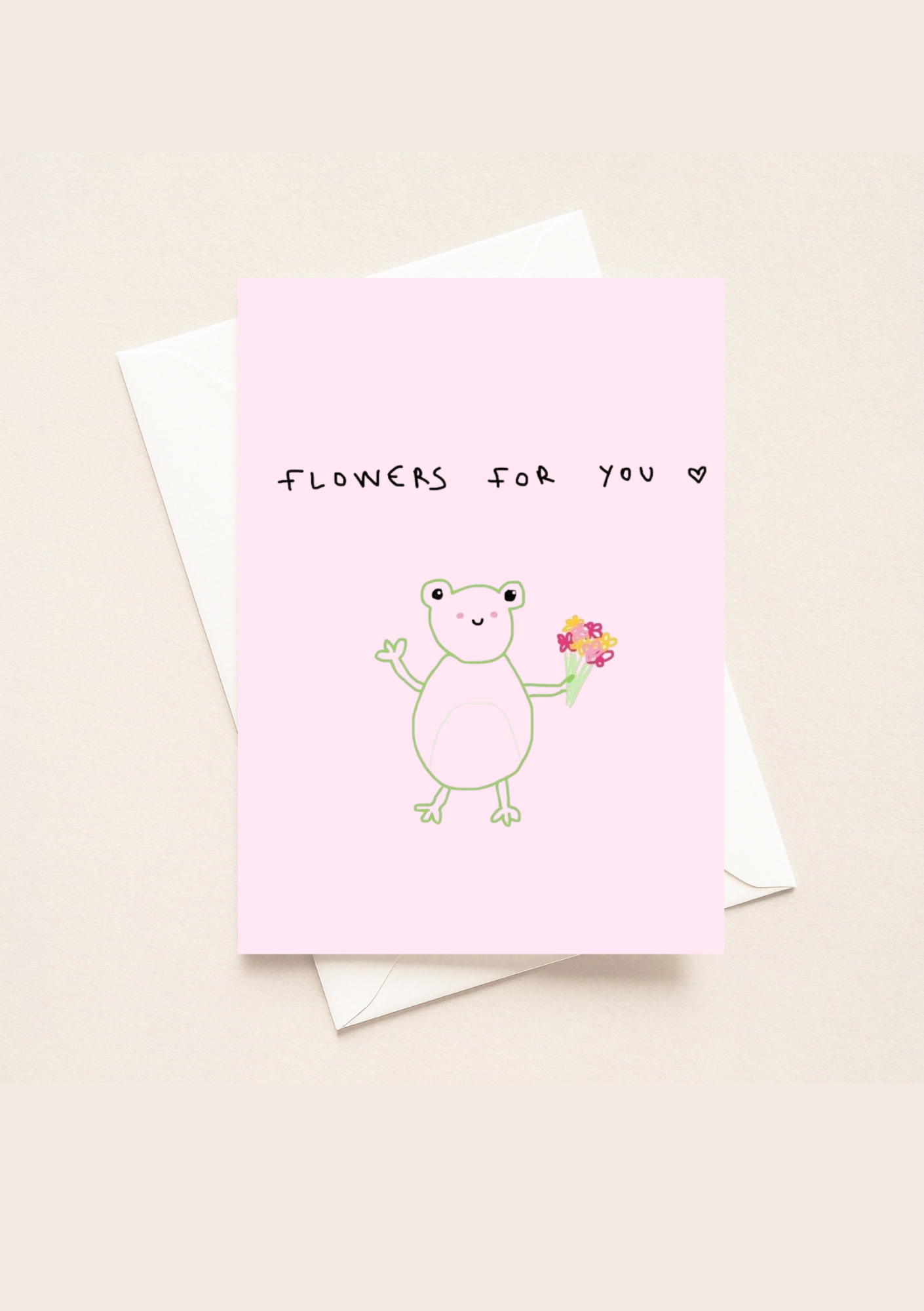 Flowers For You Card (A5)_0