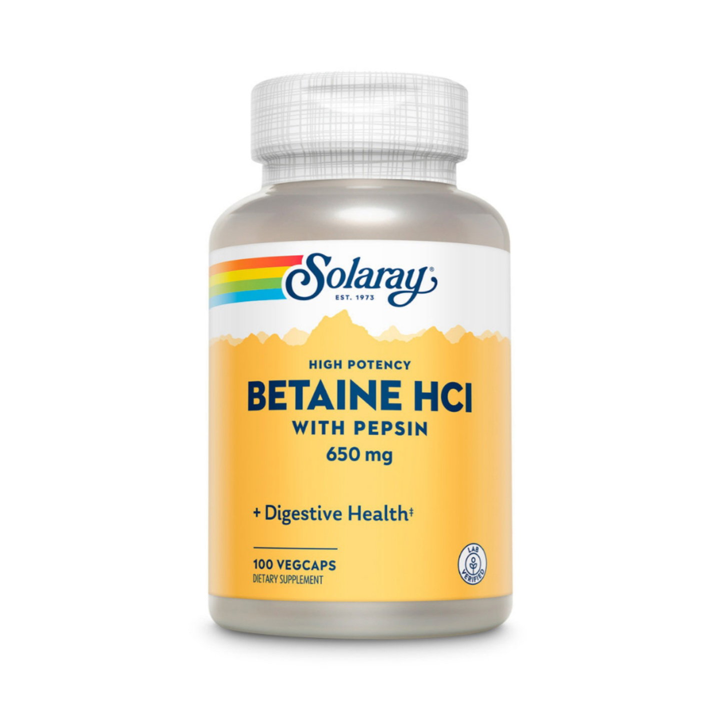 Solaray - High Potency Betaine HCl with Pepsin_0