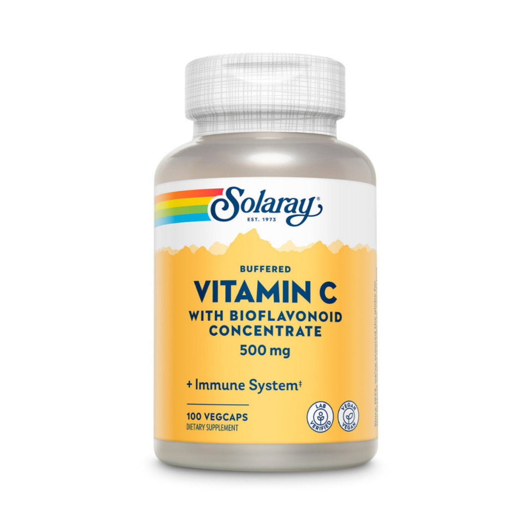 Solaray - Vitamin C With Bioflavonoid Complex 500mg