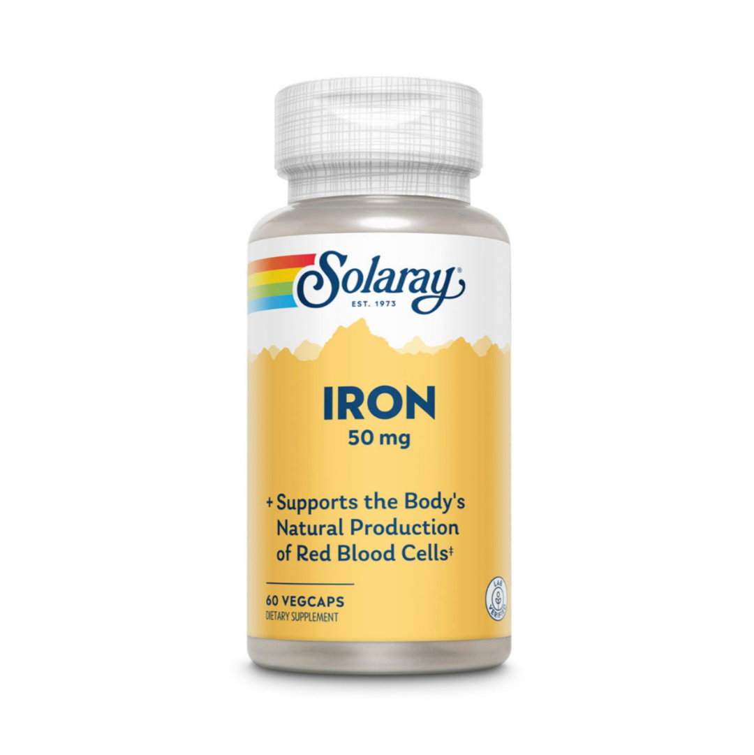 Solaray - Iron 50mg