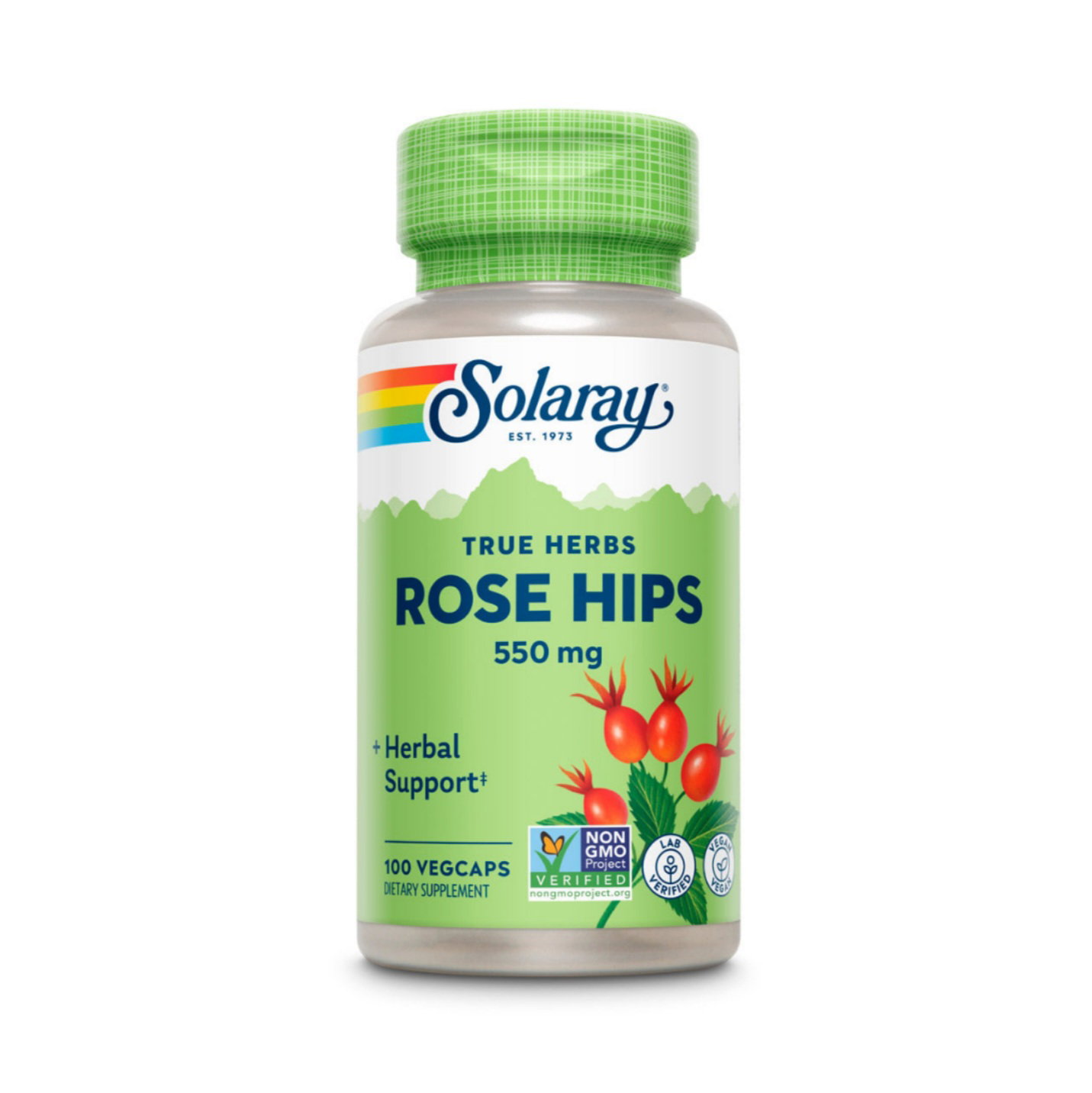Solaray - Rose Hips Fruit 550mg_0