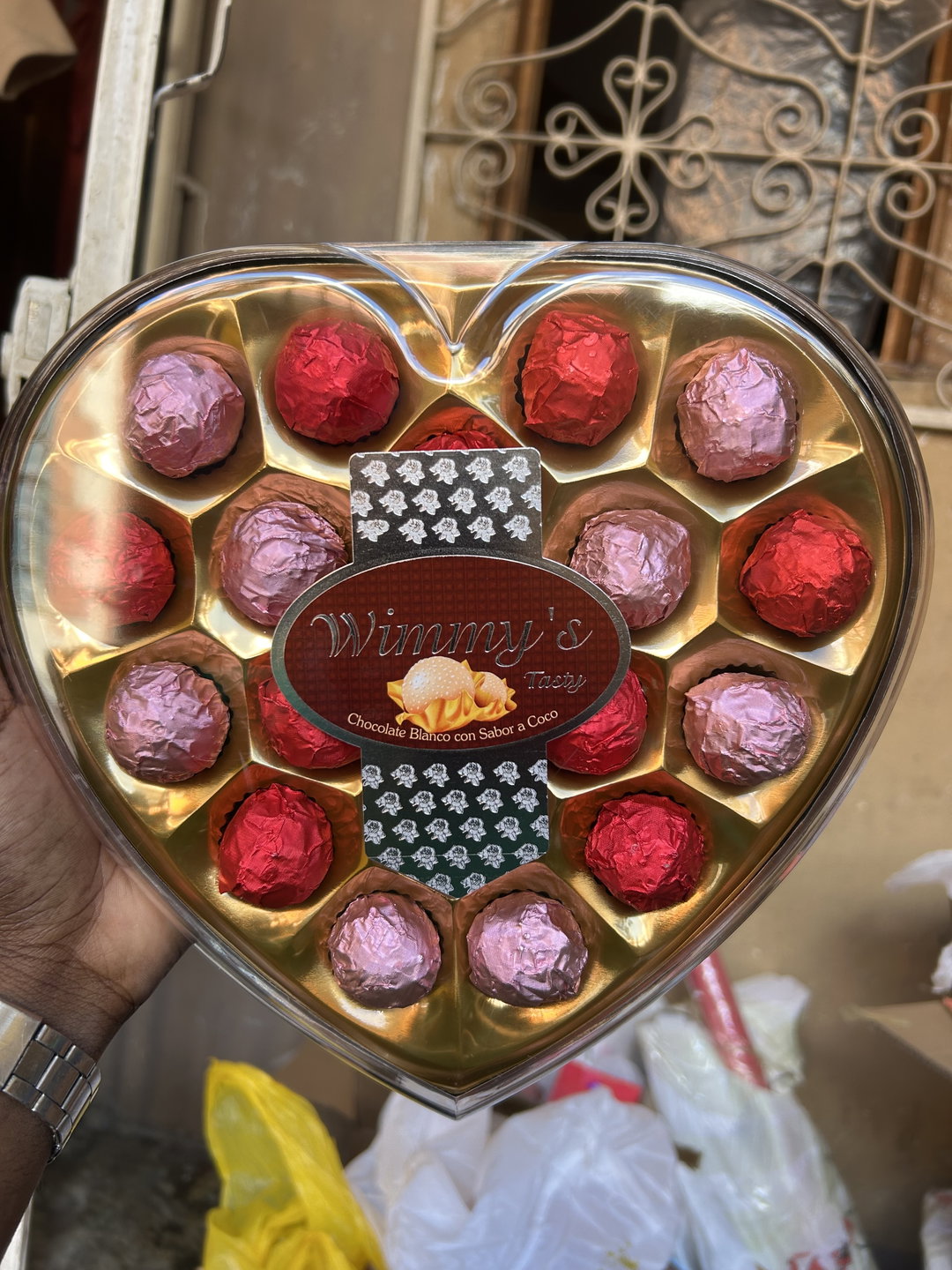 Wimmy’s Tasty Chocolat Rose et Rouge