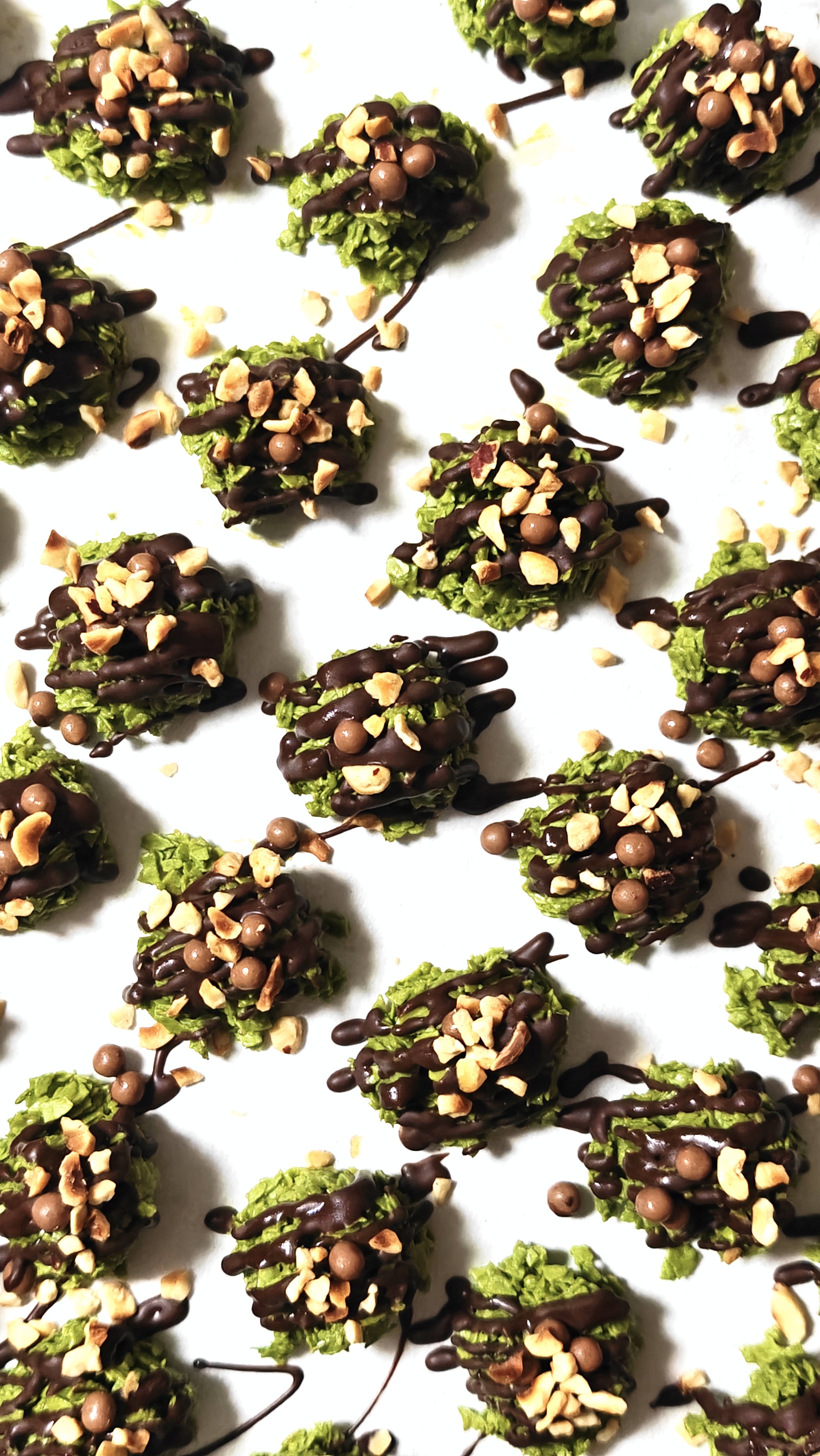 Matcha Hazelnut Crunchies _3