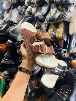 Brown Open shoes