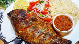 Poisson braisé