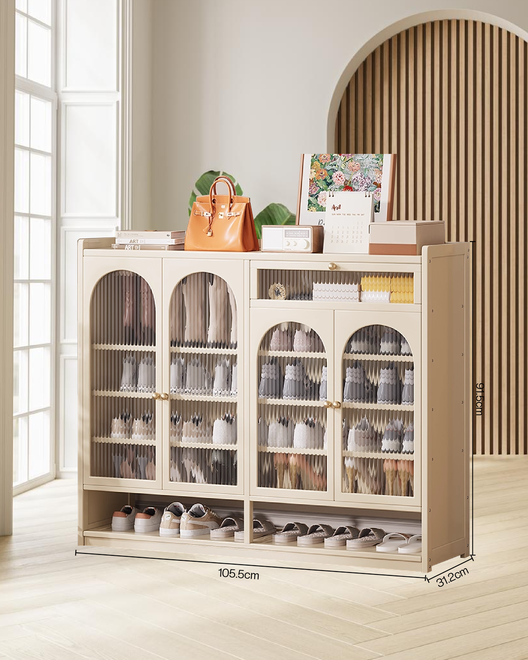 10500113/C - OAKLYN SHOE CABINET - 7 TIER