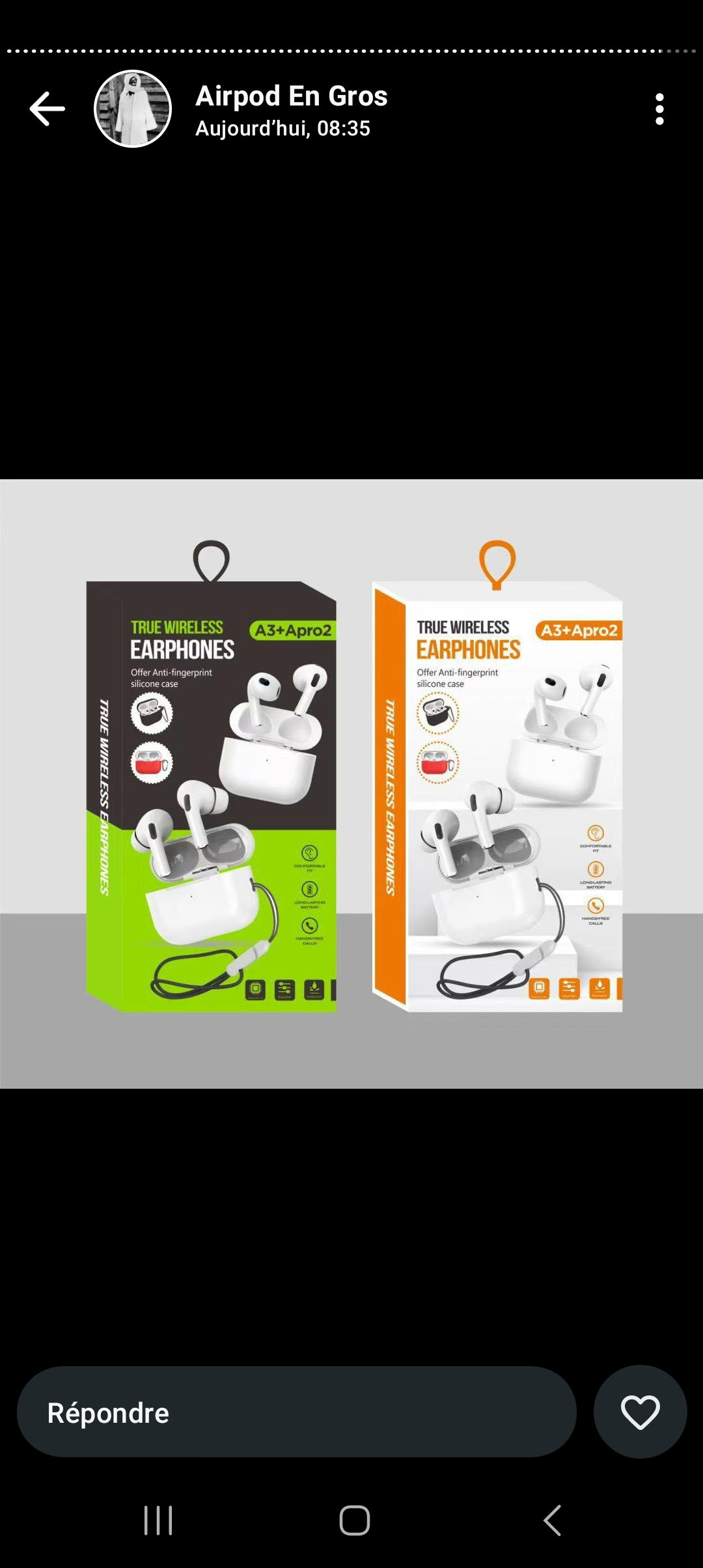 Une boîte de 2 Airpod originales _0