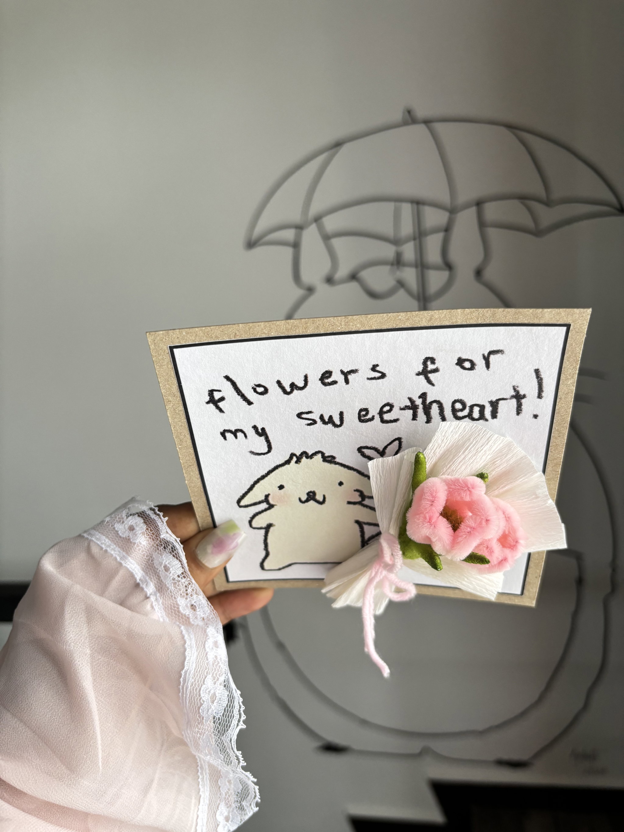 Flowers for my sweetheart card_1