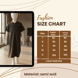 Jubah Malik kids