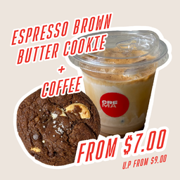 Cookie + Coffee Combo