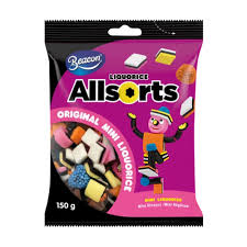 🍬 Beacon Liqourice Allsorts Candy/Sweats All Types 150g