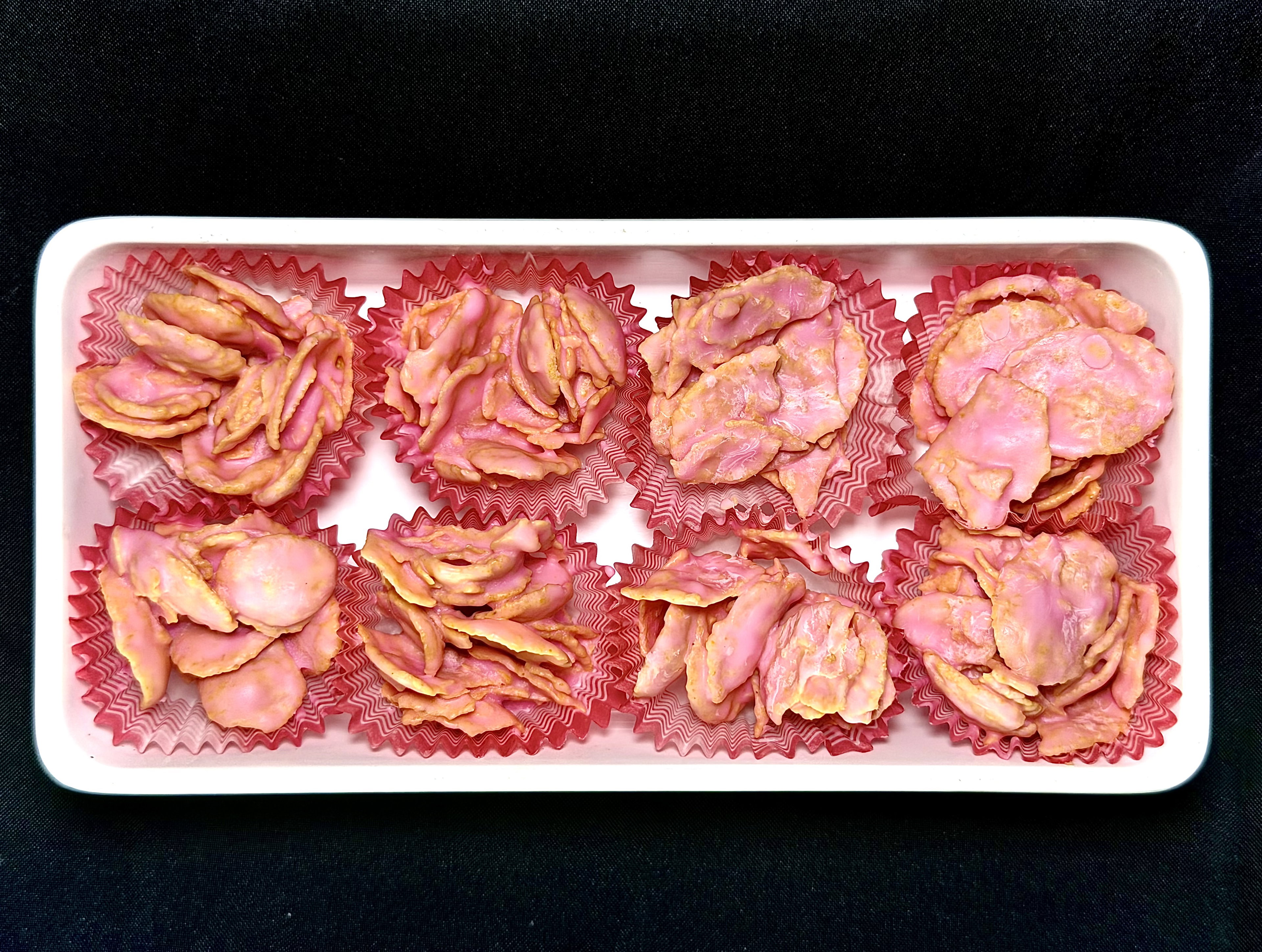Strawberry Tulip Cookies