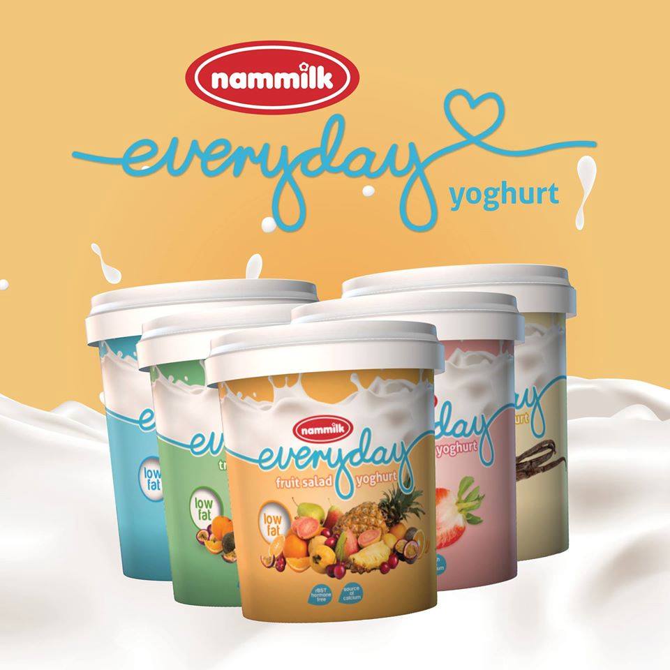 π Nammilk Everday Yoghurt All Types and Sizes