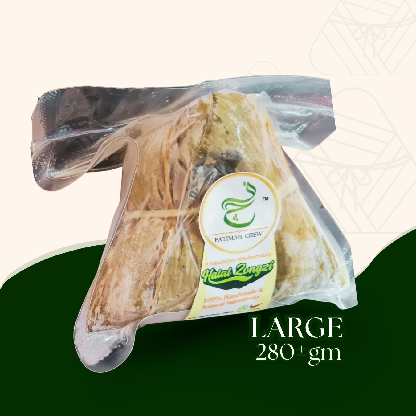 Halal Zongzi Ayam 280g (L)_0