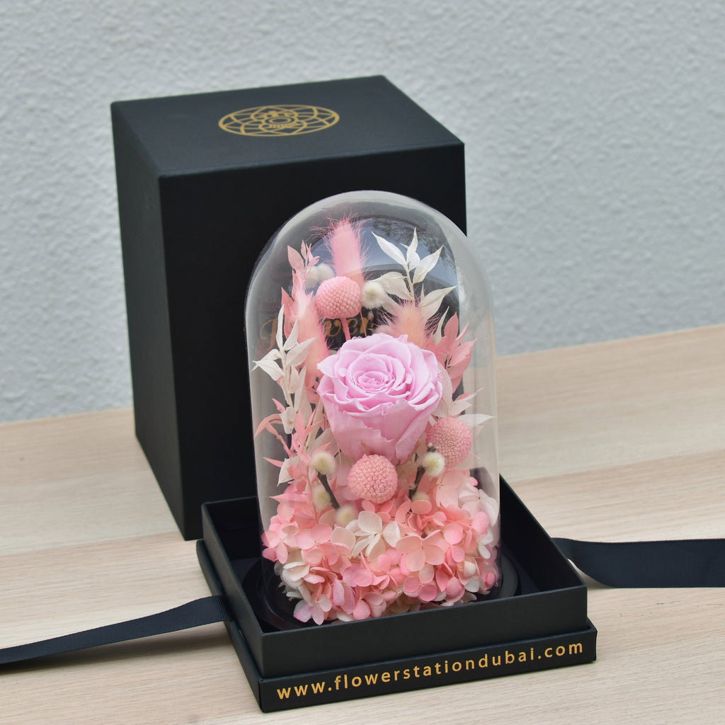 Pink beauty erernal roses _4