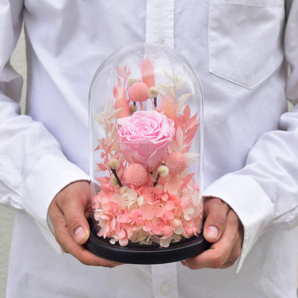 Pink beauty erernal roses _2
