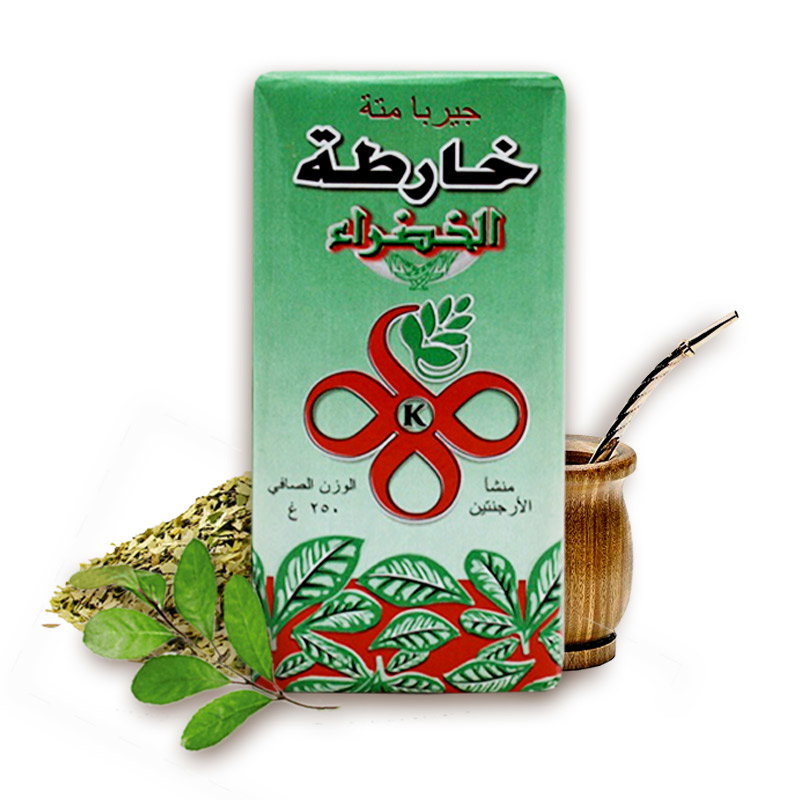 250g | Kharta Khadra Matetee grün | خارطة خضراء متة خضراء