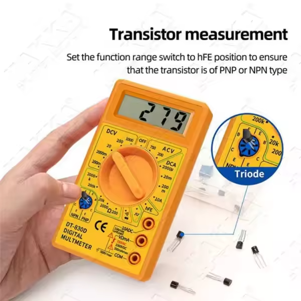 Multmètre numérique DT830D