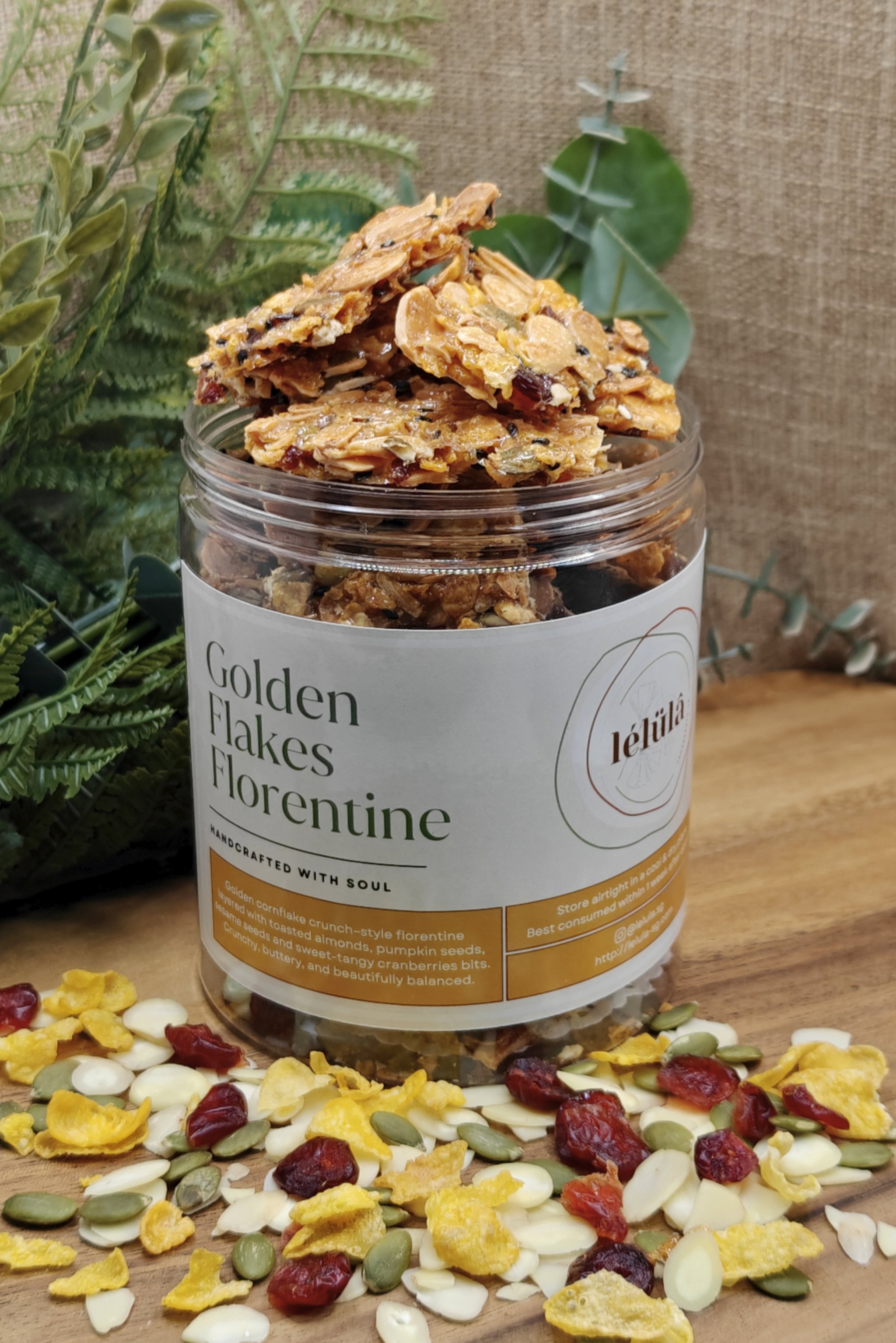 Golden Flakes Florentines _1
