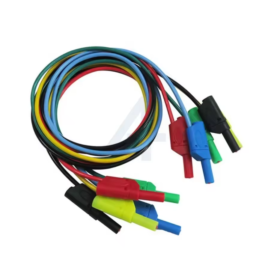 Cordons de mesure avec fiches femelles AT-TL025A Long. 100cm 