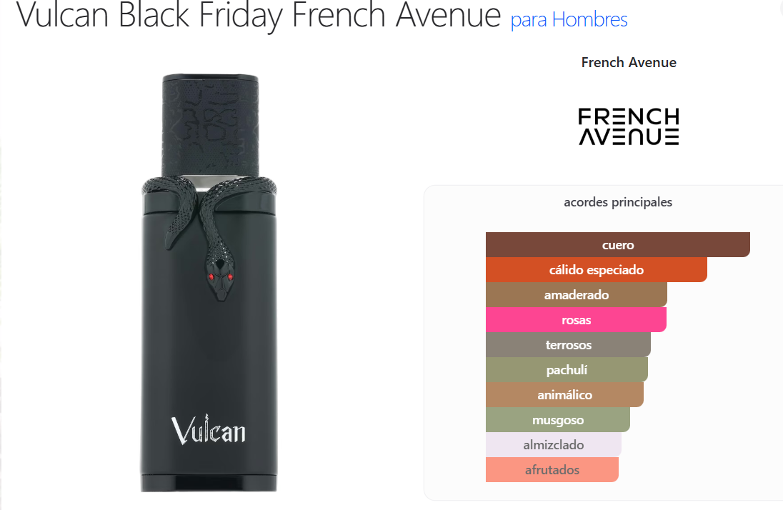 FRENCH AVENUE VULCAN BLACK FRIDAY _0