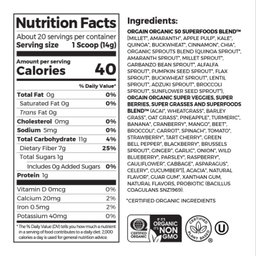 Orgain - Organic Superfoods Probiotics Powder