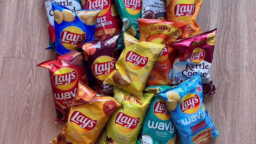 π LAY'S Chips All Types & All Sizes
