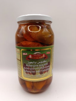 1000g | Bint Al Reef   Auberginen mit Walnuss | بنت الريف مكدوس باذنجان بالجوز