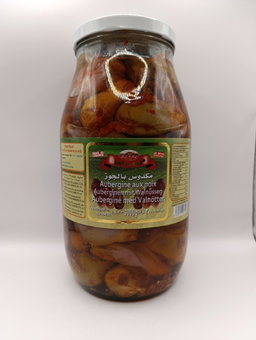 3Kg | Bint Al Reef   Auberginen mit Walnuss | بنت الريف مكدوس باذنجان بالجوز