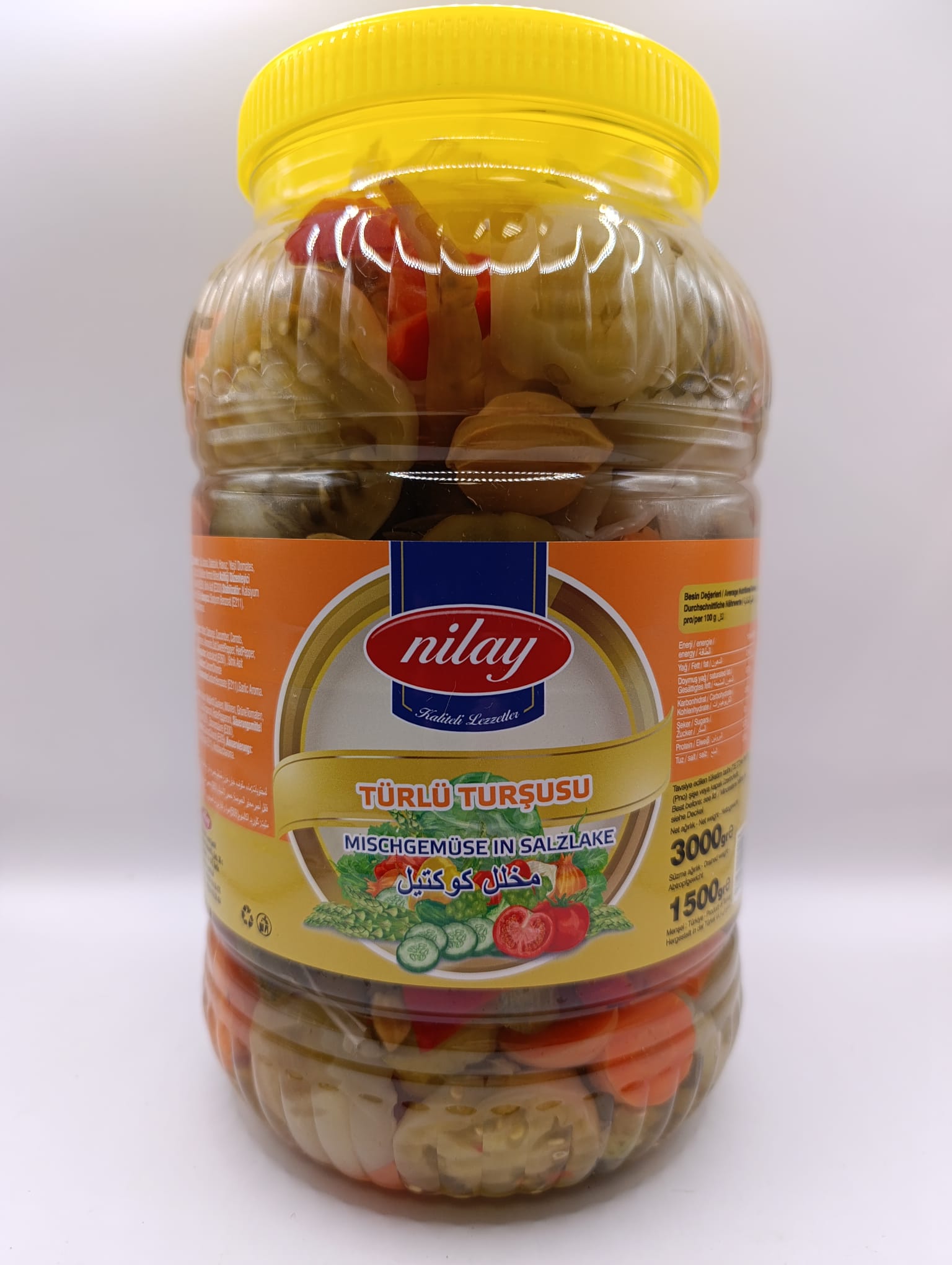 3Kg | Nilay Mischungsgemüse | نيلاي مخلل مشكل