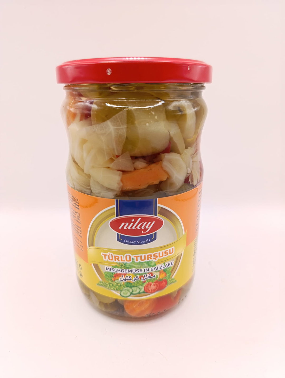 650g | Nilay Mischungsgemüse | نيلاي مخلل مشكل
