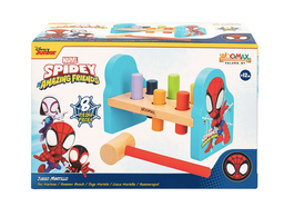 Jeu de plateau en bois Spidey avec marteau 
