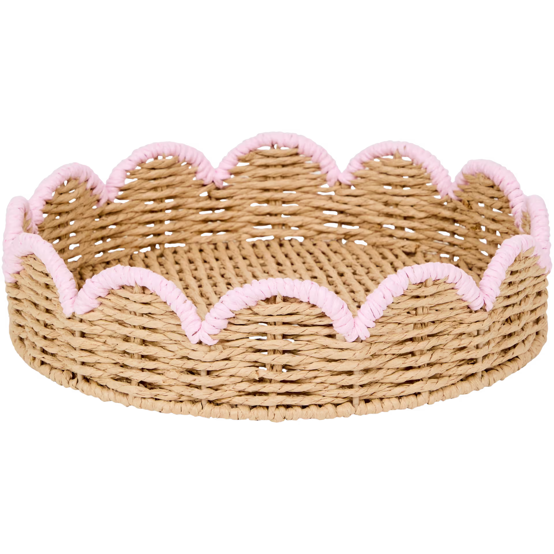 Plateau en paille de papier_0