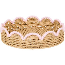 Plateau en paille de papier