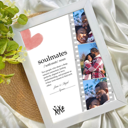 Soulmates Definition Photo Frame
