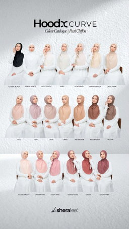 Shera Lee Tag N Go shawl - HoodX CURVE 1.6m