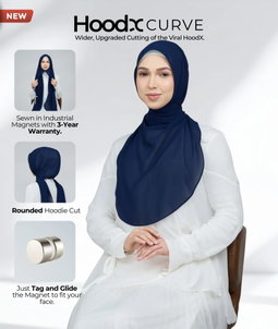 Shera Lee Tag N Go shawl - HoodX CURVE 1.6m