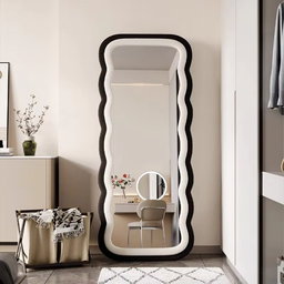 11500003 - 160CM BISCUIT FULL LENGTH MIRROR
