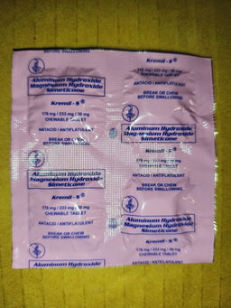 Kremil-S Chewable Tablet (4 pcs/pack)