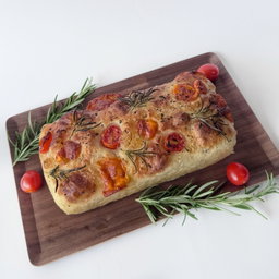 Tomato Cheddar Focaccia