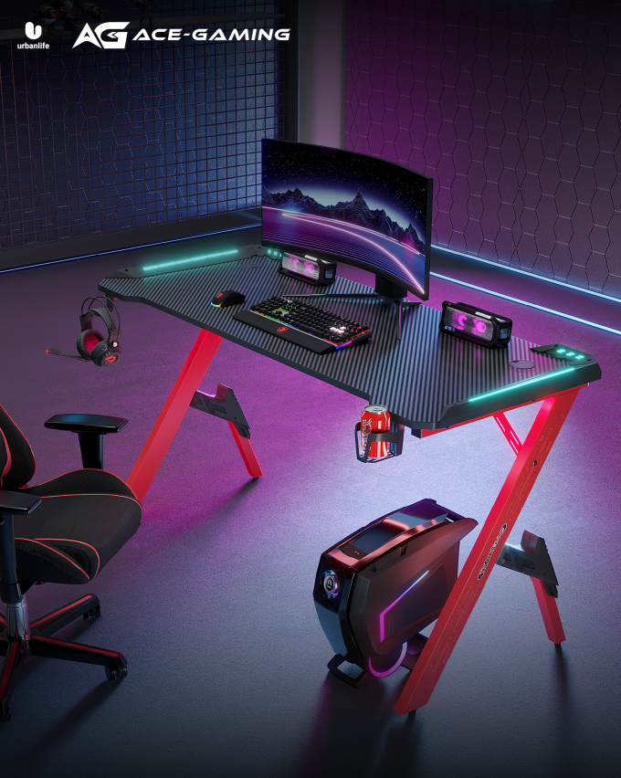 10900007 - 120CM ACE-GAMING RGB TABLE (RED-BLACK)_0